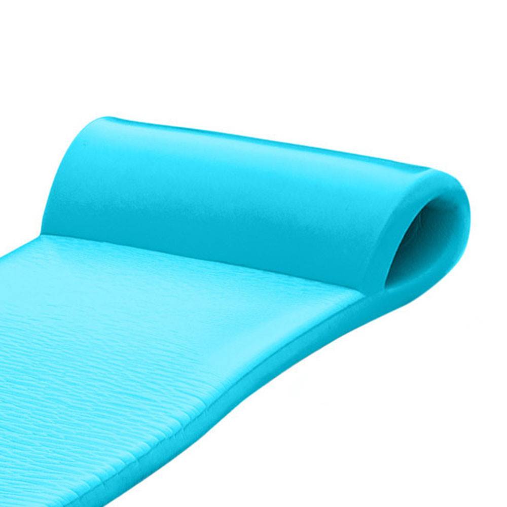Bahama Blue & Tropical Teal TRC Recreation Sunsation Foam Lounger Pool Floats