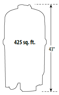 WaterWay 570-0425-07 425 Cartridge Filter