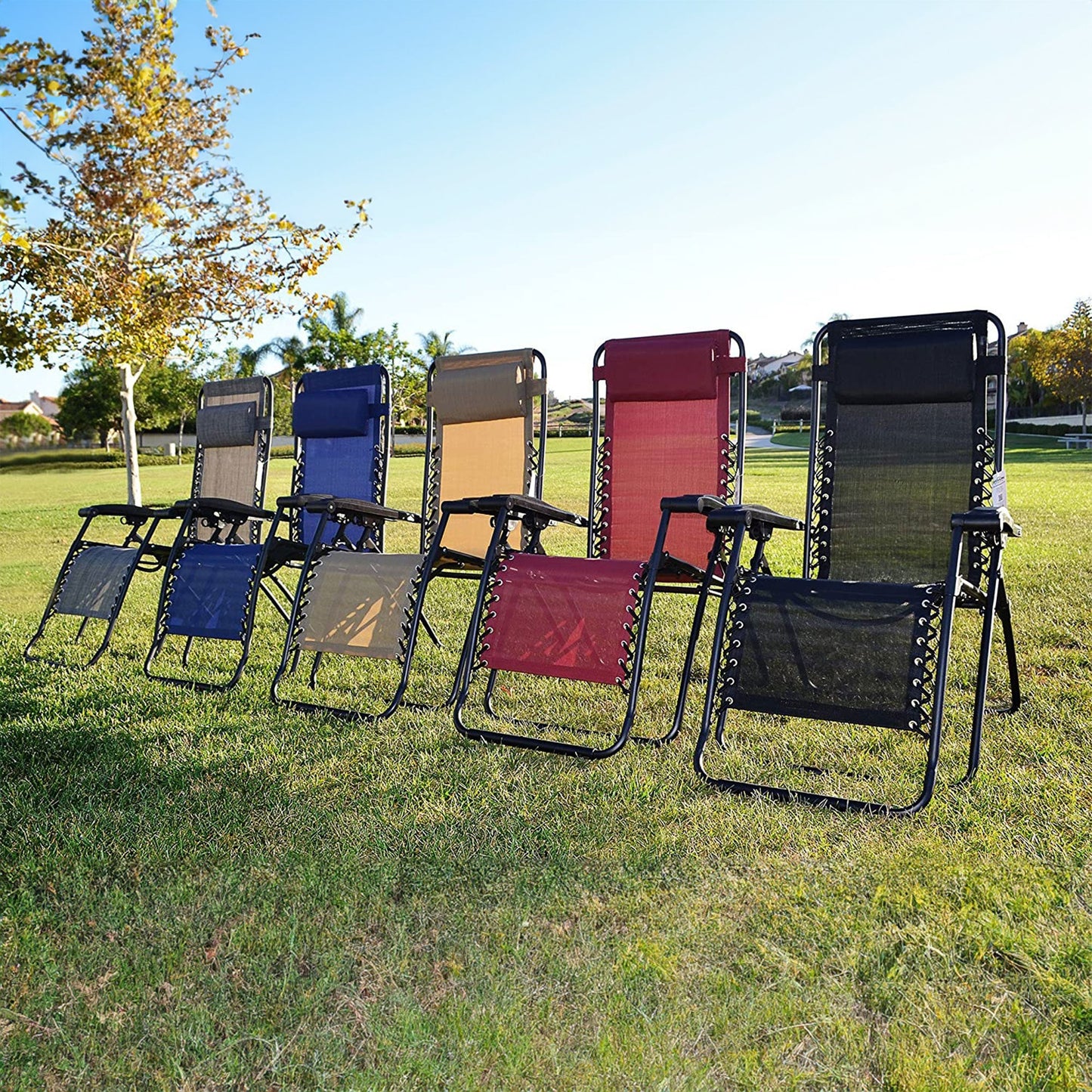 Caravan Sports Zero Gravity Chair in Blue