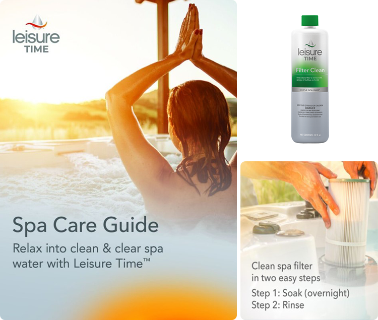 Filter Clean Leisure Time Spa | Deep Clean Hot Tub