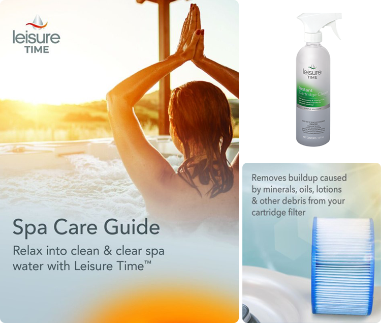 Instant Cartridge Clean Leisure Time Spa | Hot Tub Scale Remover