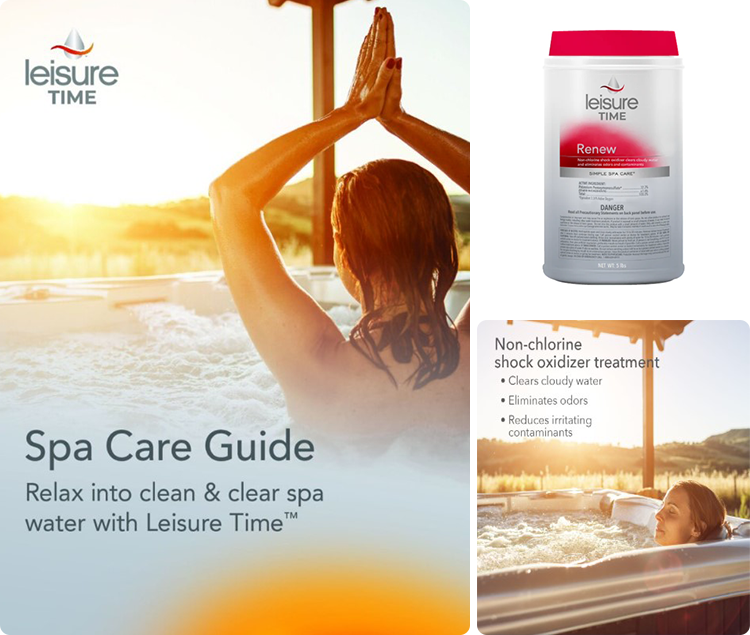 Leisure Time Spa Renew | Hot Tub Chlorine-Free Oxidizing Shock 5 lb