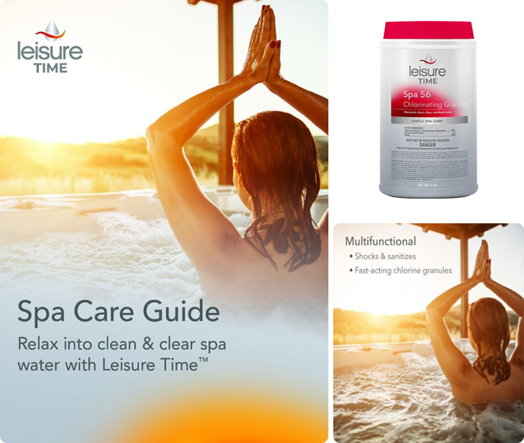 Leisure Time Spa 56 Chlorinating Granules | Hot Tub Chlorine 5 lb