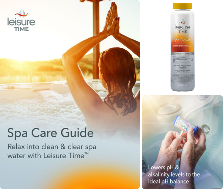 Spa Down Leisure Time | Lower High Hot Tub pH