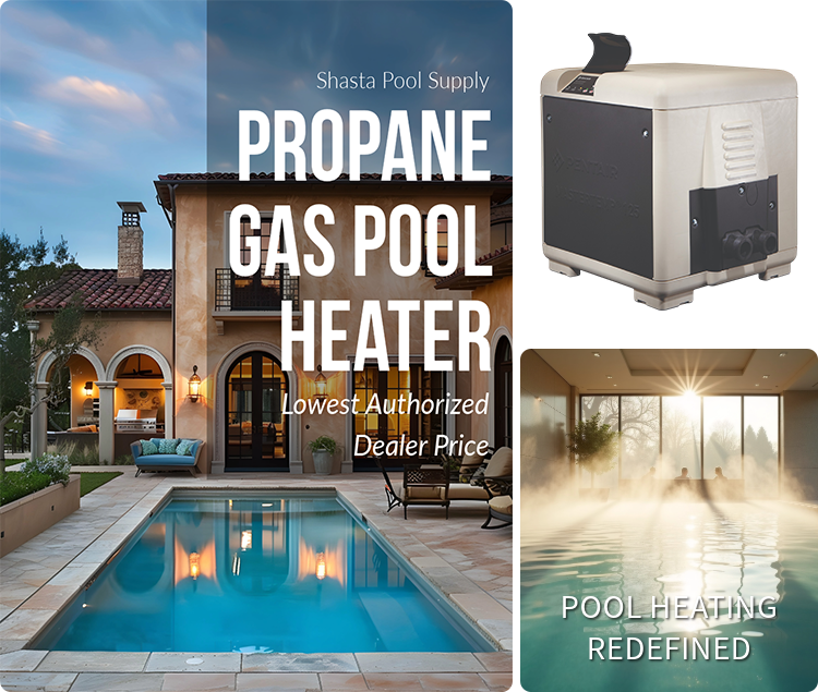 PROPANE GAS POOL HEATER