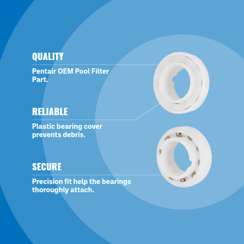 Pentair EasyClean Wheel Bearing Replacement 2 Pack EC60 Key Features