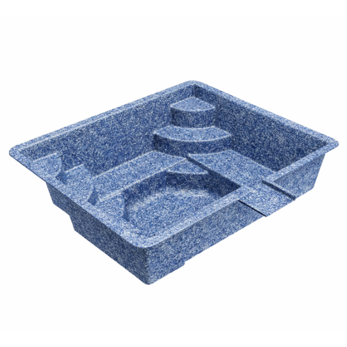 Latham Fiberglass Pool Royal Spillover