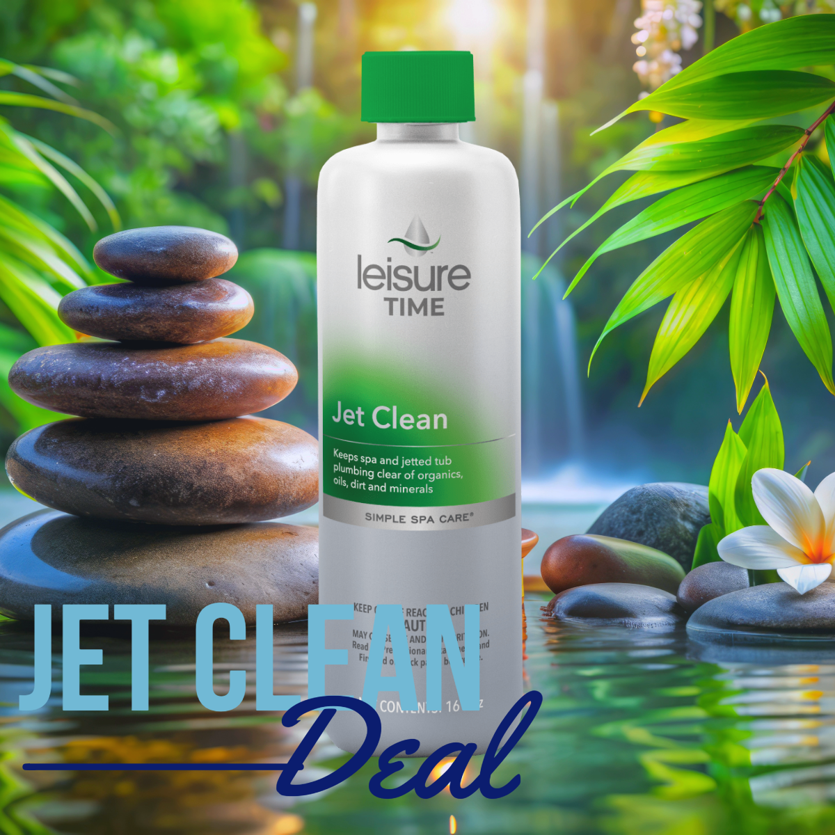 Jet Clean Leisure Time Hot Tub Cleaner