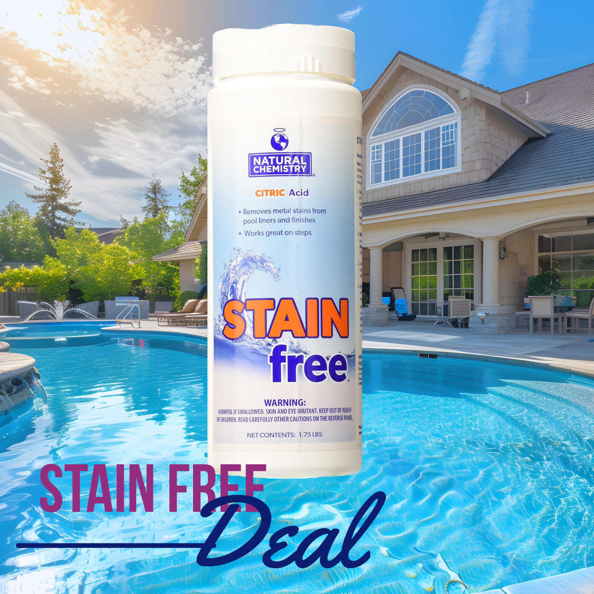 Stain Free Natural Chemistry Citric Acid