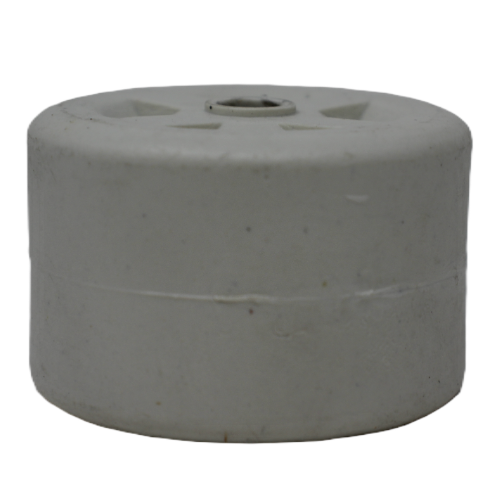 White Plastic Wheels Outdoor Heater