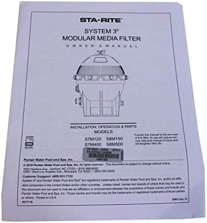 Pentair 25021-0202S | Genuine OEM Sta-Rite Small Inner Filter for S8M150