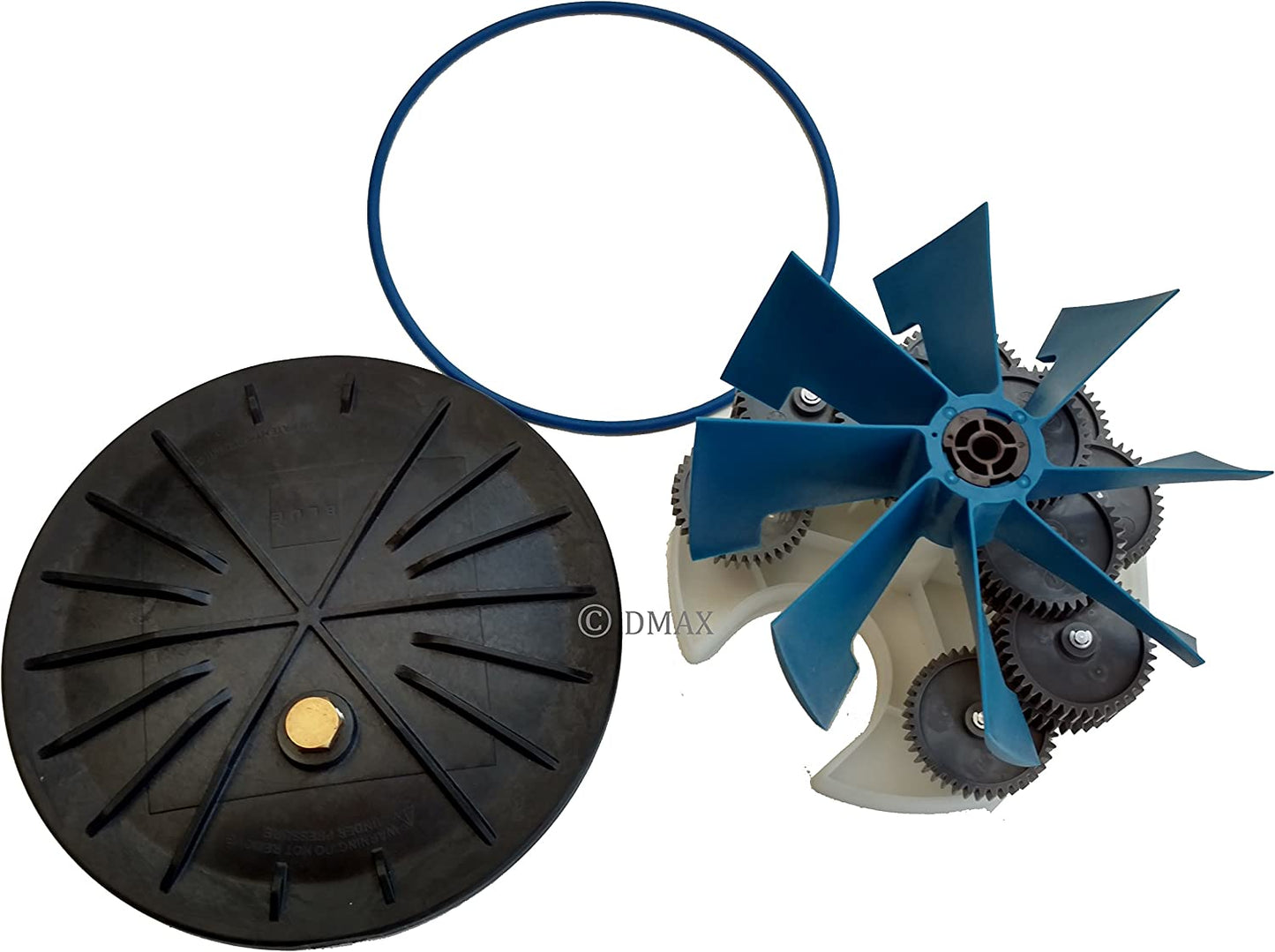 Blue Square Manufacturing 1130999 | Q360 Valve Overhaul Kit - Gear Cassette, Turbine and Lid with O-Ring
