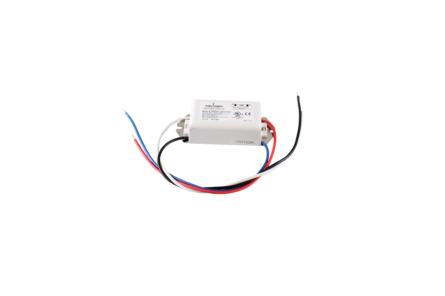 Pentair A&A QuikPure3 Ballast Assembly 548332 391205