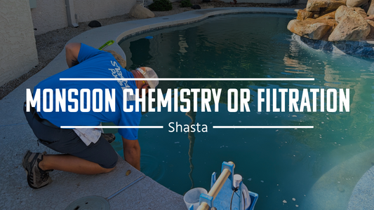Is a Green Pool After a Monsoon a Chemistry Problem or a Filtration Problem?