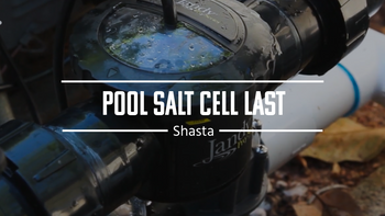 How long does a pool salt cell last