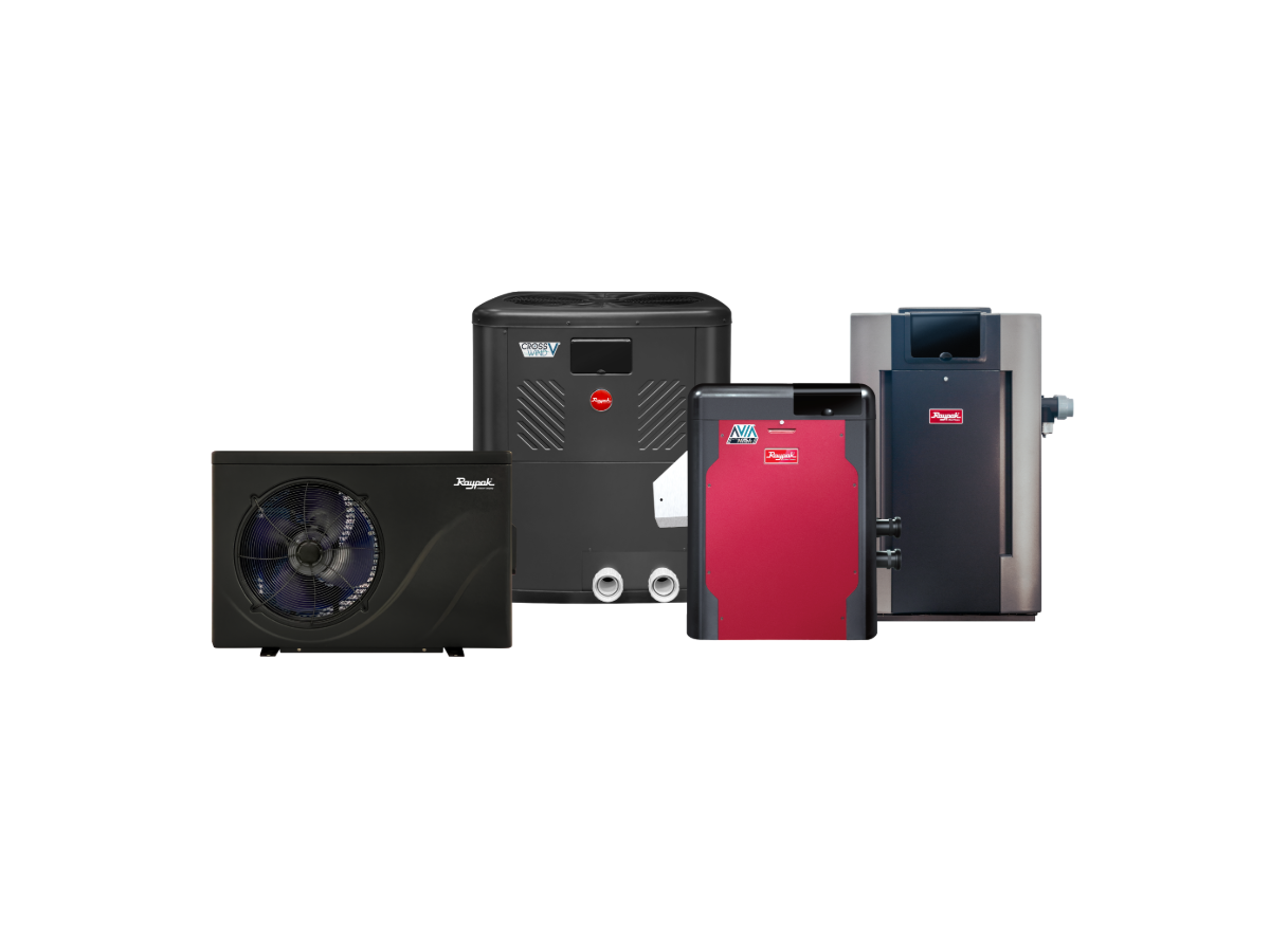 Raypak Inground Pool Heaters & Heat Pumps for Sale