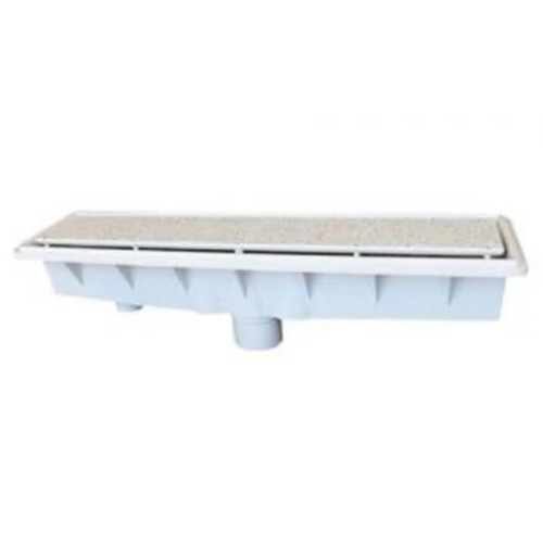 Light Grey Single Channel Drain 280076