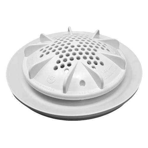 Pentair In-Floor A&A PDR2 10" Drain No Sump White 287121