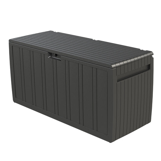 Ram Backyard 71 Gallon Storage Deck Box in Gray
