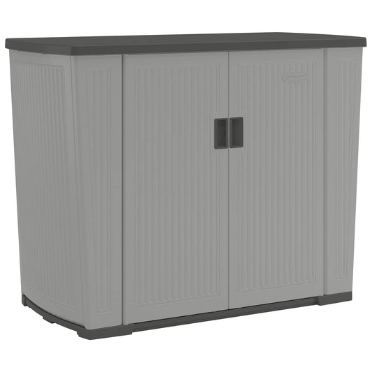 Suncast 130 Gallon Outdoor Storage Shed in Dove Gray