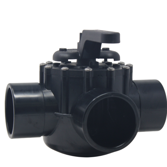 Pentair 263056 | 3" 3 Way Valve CPVC 2-1/2" x 3" (3 Inch Slip Outside)