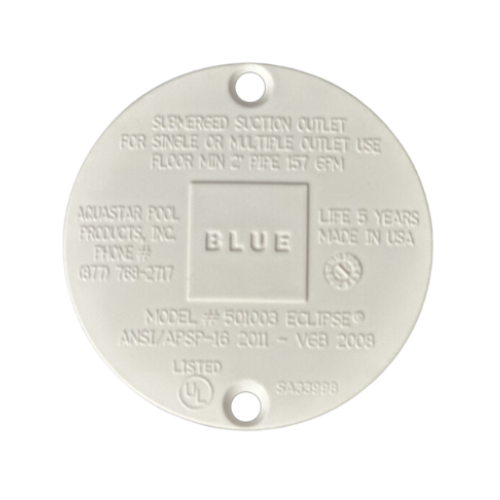 White Eclipse Drain Center Logo Cap 501008-WT
