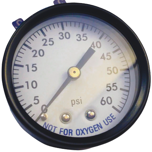 SuperPro 80860BU Pressure Gauge