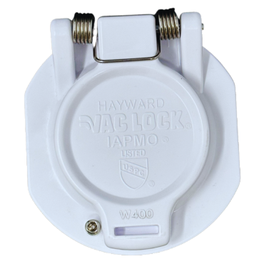 Hayward | W400BWHP Vacuum Lock Safety Wall Fitting Replacement - White