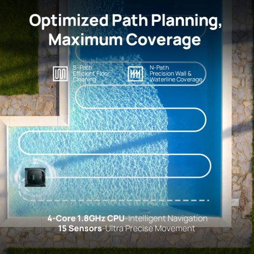 Beatbot A100 Optimized Coverage Path