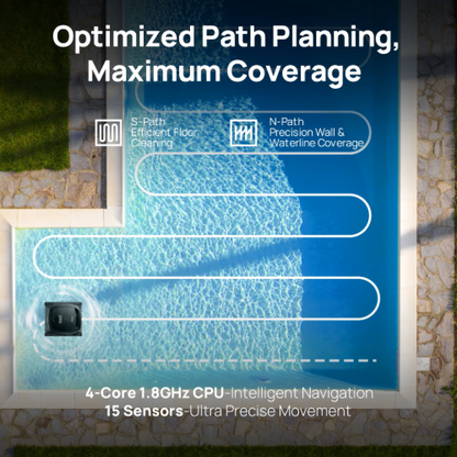 Beatbot A100 Optimized Coverage Path