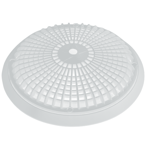 Pool Sumpless Drain Cover Light Gray