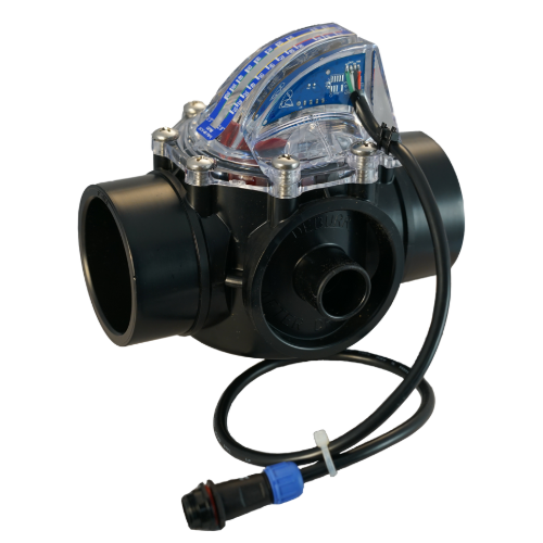 FlowVis 2” Flow Meter with Digital Sensor ATT-FLOW-2 | Poolside Tech T ...