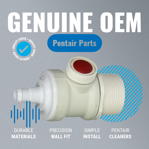 Pentair EW22 Legend/Jet-Vac White Wall Fitting