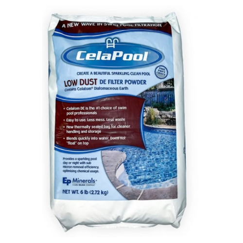 Pool De Power Celapool DE Powder Low Dust 6 lbs 111-06-243 – Shasta Pool Supply
