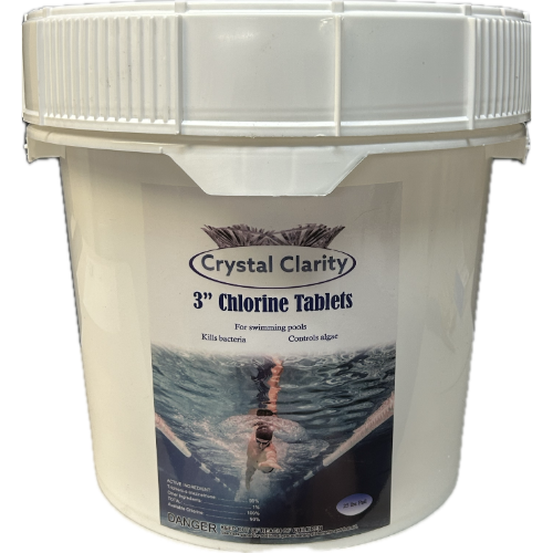 Crystal Clarity 3 In Chlorine Tabs