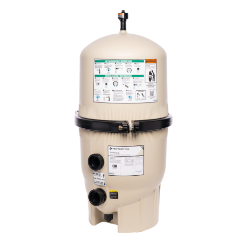 Pentair Quad100 D.E. Cartridge Pool Filter EC-188594