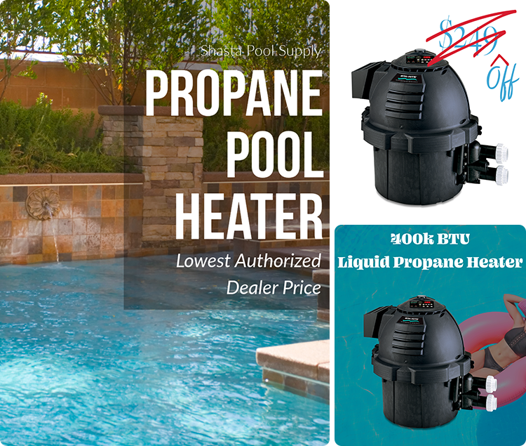 Max-E-Therm Liquid Propane Pool Heater