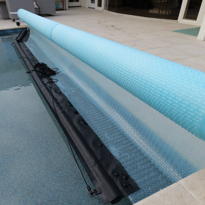 Floating Leading Edge With Pull Cord For GeoBubble Pool Covers - Take Your Pool Cover On & Off With Ease!