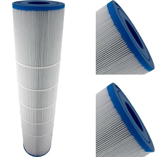 Pentair R173576 420 Clean and Clear Single Filter Cartridge White Background side view