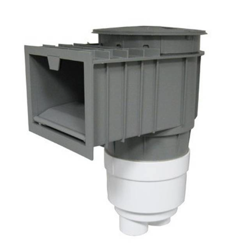 Pentair 08650-6404 Gray U-3 Skimmer with Lid, Frame, and Slip Reducers