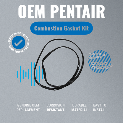 Pentair 474952 MasterTemp Combustion Chamber Gasket Kit grey Background Specs image