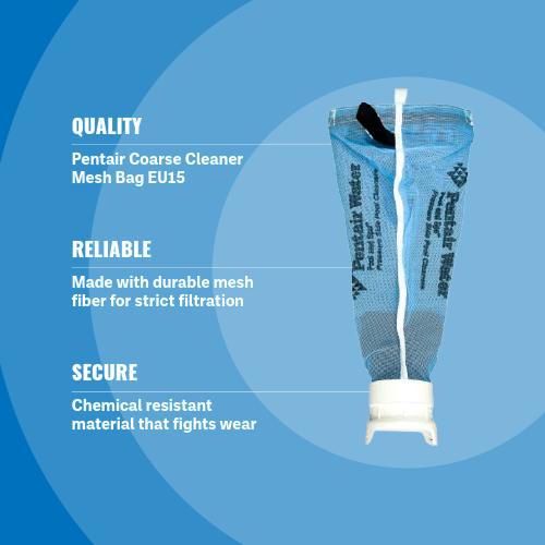 Pentair Coarse Mesh Cleaner Bag EU15