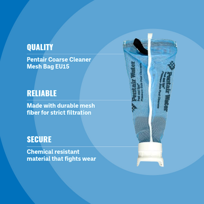Pentair Coarse Mesh Cleaner Bag EU15
