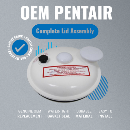 Pentair Complete Lid Assembly R172385