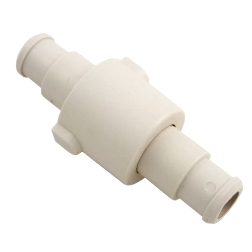 Pentair ED05 Legend/Jet-Vac Hose Swivel White Background 2 Side View