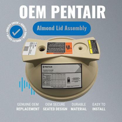 Pentair 178553 Almond Lid Assembly Replacement