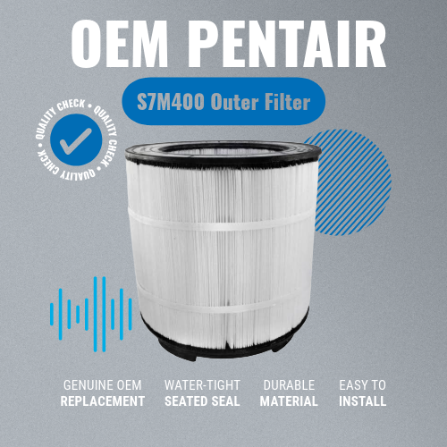 Pentair S7M400 Sta-Rite System 3 Large Outer Cartridge Filter 264 sf 25022-0224S