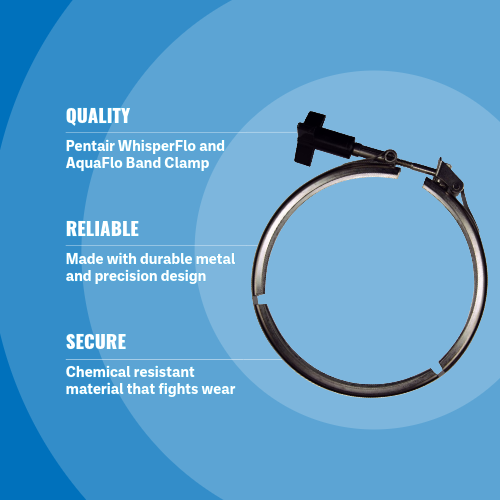 Pentair WisperFlo and AquaFlo Band Clamp 070711