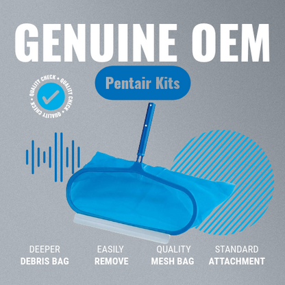 Pentair R121230 #117 Pro Leaf Rake, 20" Fiberglass Net