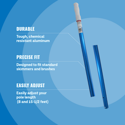 Pentair R191306 Rainbow Telescopic Pole Image for Key Features